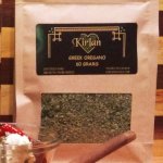 package of 60 grams greek oregano